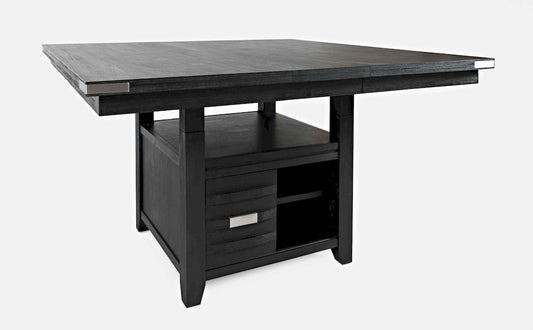 Jofran - Altamonte Square Counter Height Table in Dark Charcoal Grey - 1851-60 view 2