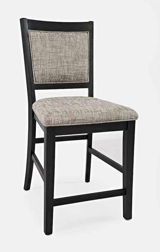 Jofran - Altamonte Upholstered Counter Stool in Dark Charcoal Grey (Set of 2) - 1851-BS520KD view 2