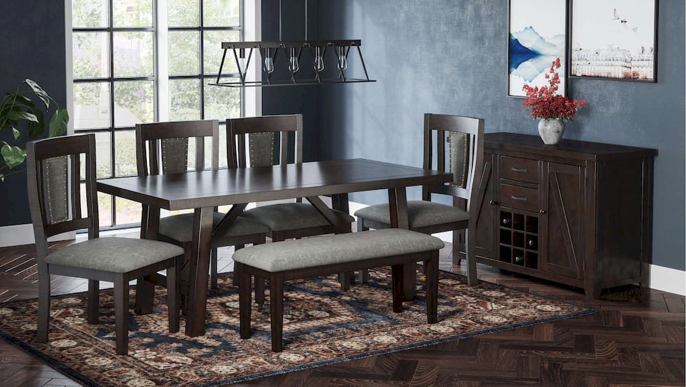 Jofran - American Rustics Trestle Dining Table - 1838-72 view 5