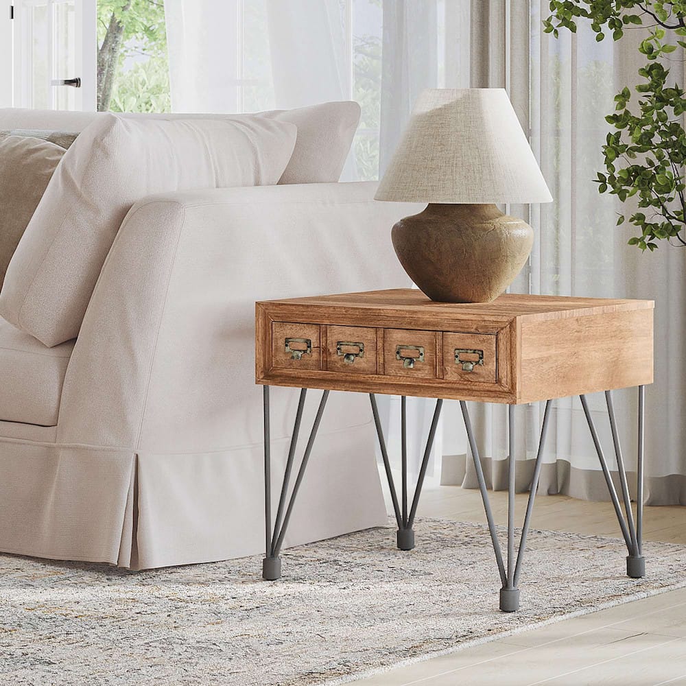 Jofran - American Vintage End Table with Apothecary Drawers - 2129-3 view 12