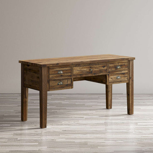 Jofran - Artisans Craft 5 in Draer Desk in Dakota Oak - 1742-58 view 2