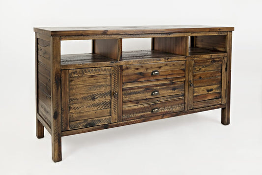 Jofran - Artisans Craft 60in Media Console in Dakota Oak - 1742-60 view 2