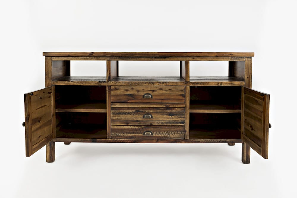 Jofran - Artisans Craft 60in Media Console in Dakota Oak - 1742-60 view 8