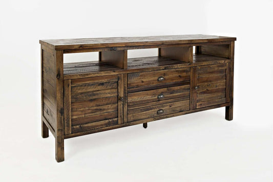 Jofran - Artisans Craft 70in Media Console in Dakota Oak - 1742-70 view 2
