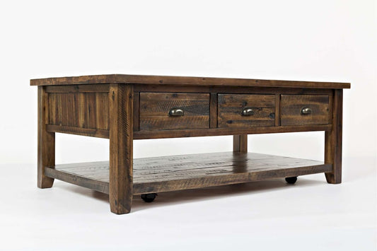 Jofran - Artisans Craft Cocktail Table in Dakota Oak - 1742-1 view 2