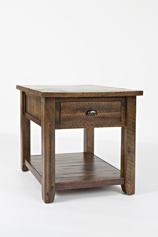 Jofran - Artisans Craft End Table in Dakota Oak - 1742-3 veiw 1