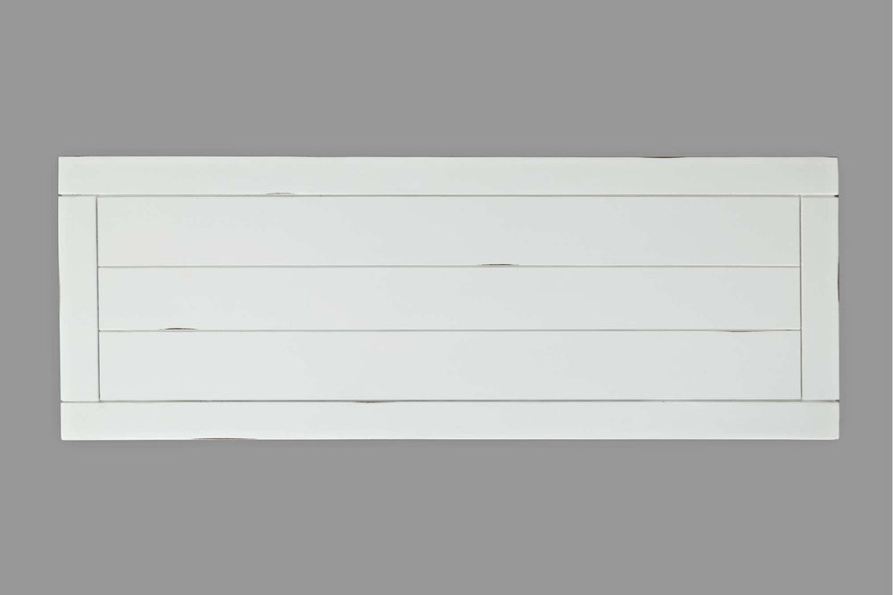 Jofran - Artisans Craft Sofa Table in eathered white - 1744-4 view 7