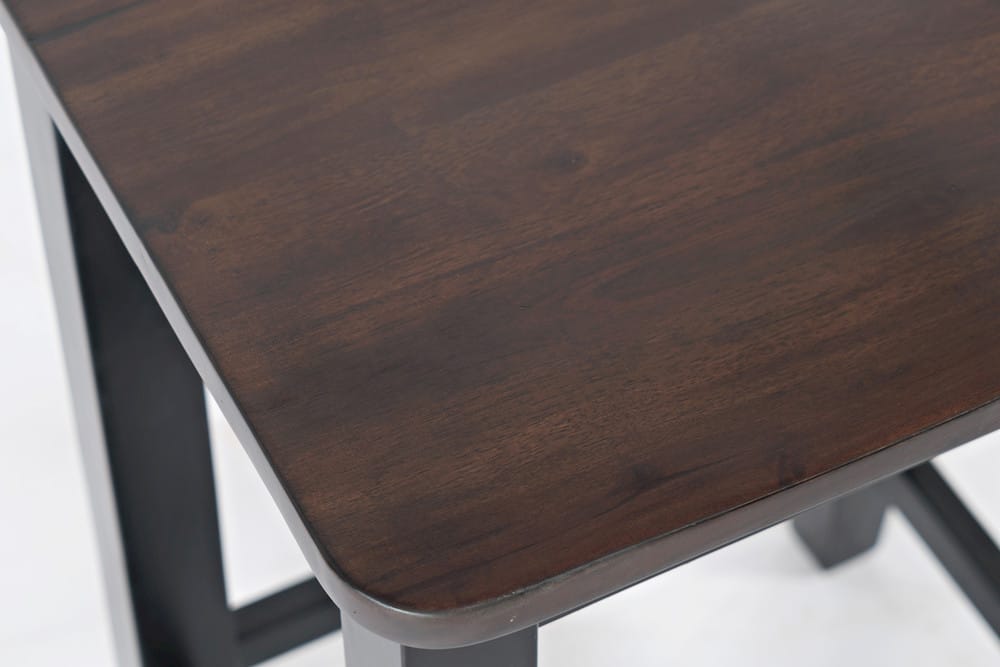 Jofran - Asbury Park Backless Saddle Stool in Black/Autumn (Set of 2) - 1846-BS175KD view 5