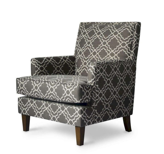 Jofran - Aubrey Accent Chair in Granite - AUBREY-CH-GRANITE view 2