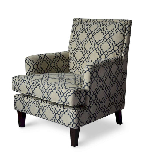 Jofran - Aubrey Accent Chair in Midnight - AUBREY-CH-MIDNIGHT view 2