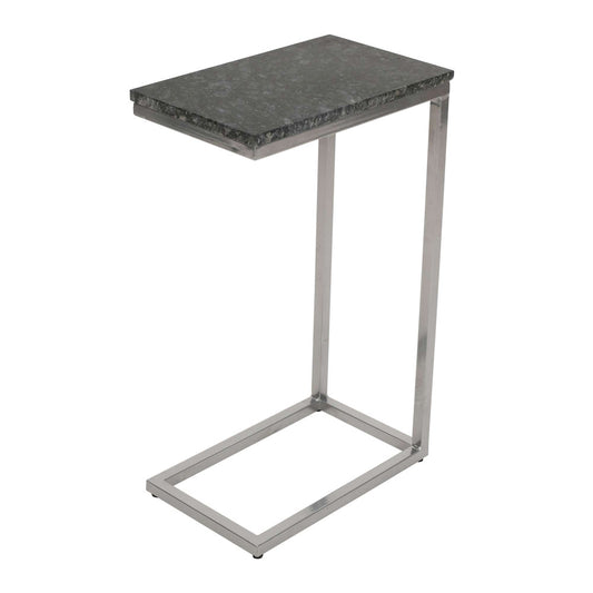 Jofran - Aurora Solid Marble Modern Luxury Glam Accent C-Table (Set of 2) in Black - 2330-NERO view 2