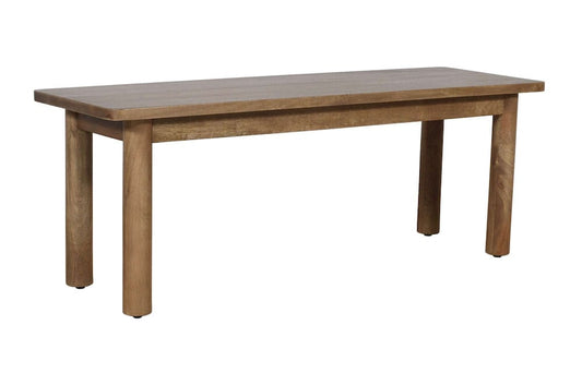 Jofran - Bodhi 50in Rustic Solid Wood Dining Bench, Golden - 2271-BODHIBNG view 2