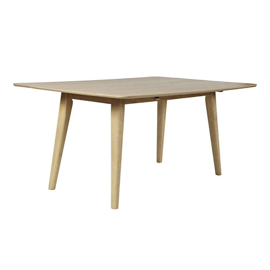 Jofran - Bowie 66in Harvest Mid-Century Modern Drop-Leaf Dining Table in Natural - 2421-BOWIENAT view 2