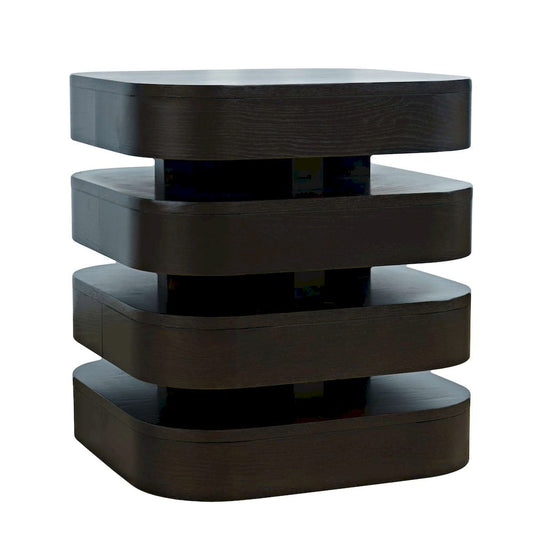 Jofran - Brix Mid-Century Modern Floating Sculpture Layered Square End Table - 2370-3ESP view 2