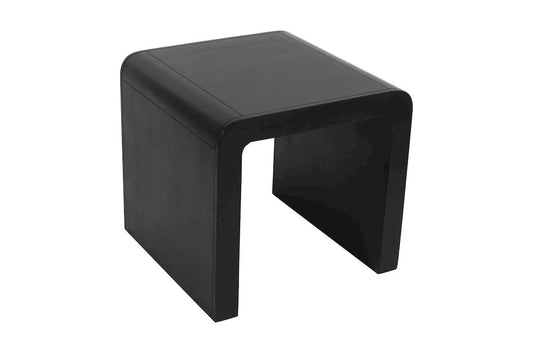 Jofran - Brooklyn Mid-Century Modern Solid Wood Square Waterfall Curved End Table - 2268-3 view 2