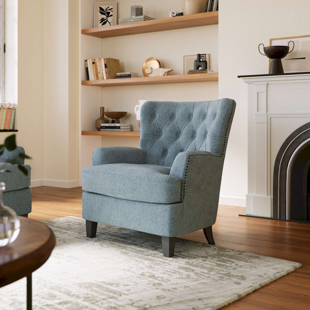 Jofran - Bryson Accent Chair - BRYSON-CH-BLUE view 10