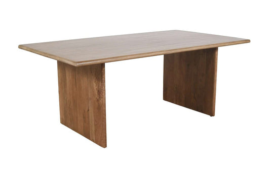 Jofran - Burke 76in Rustic Modern Solid Wood Dining Table, Golden - 2271-BURKEDTG view 2