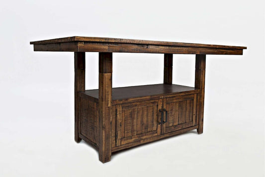 Jofran - Cannon Valley Dining Table with Storage Base - 1511-72TBKT view 2