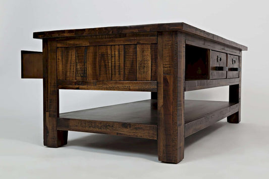 Jofran - Cannon Valley Three Draer Cocktail Table - 1510-1 view 2