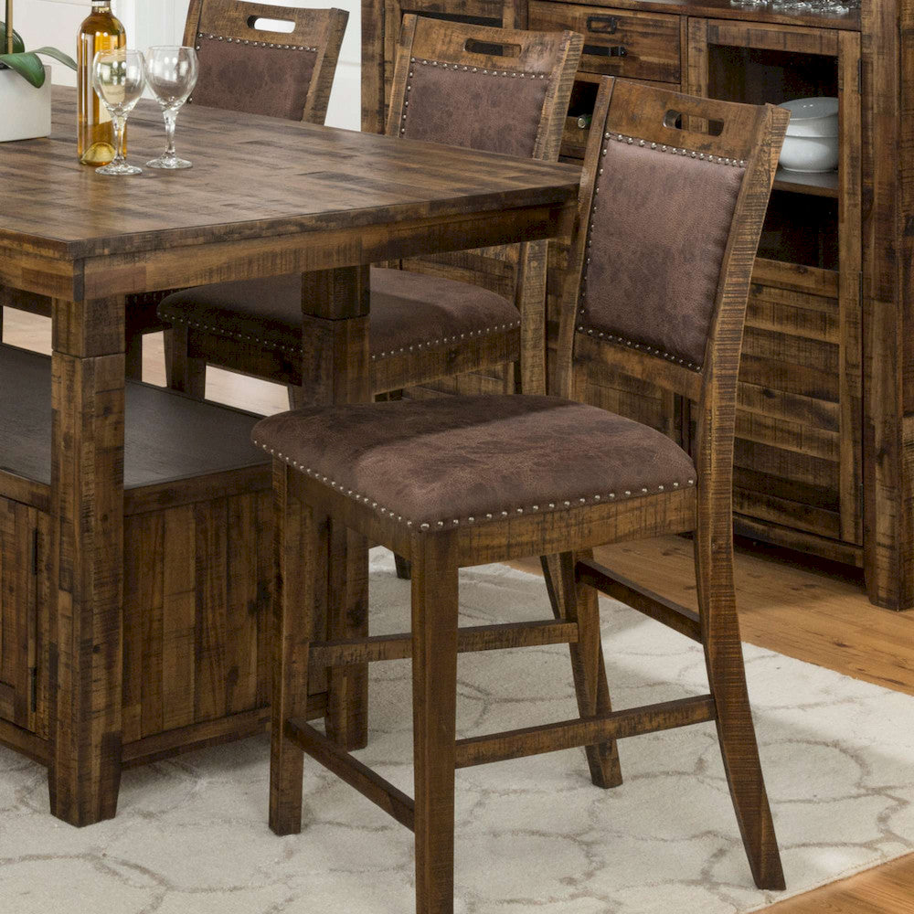 Jofran - Cannon Valley Upholstered Back Counter Stool (Set of 2) - 1511-BS380KD view 9