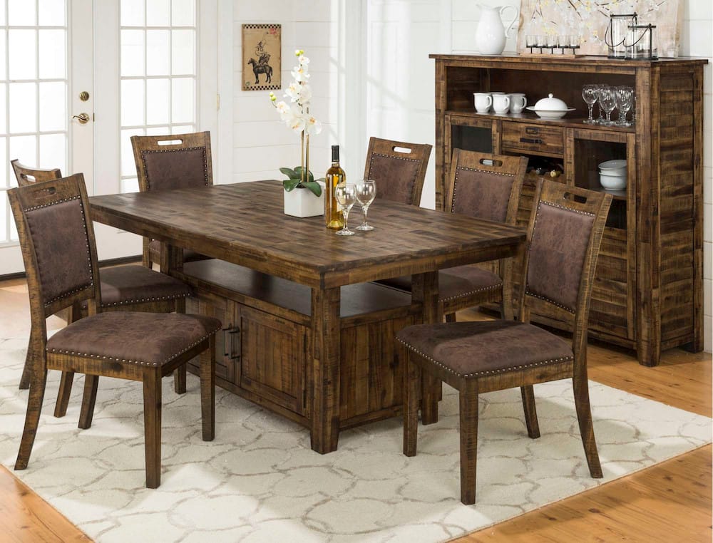 Jofran - Cannon Valley Upholstered Back Dining Chair (Set of 2) - 1511-380KD view 6