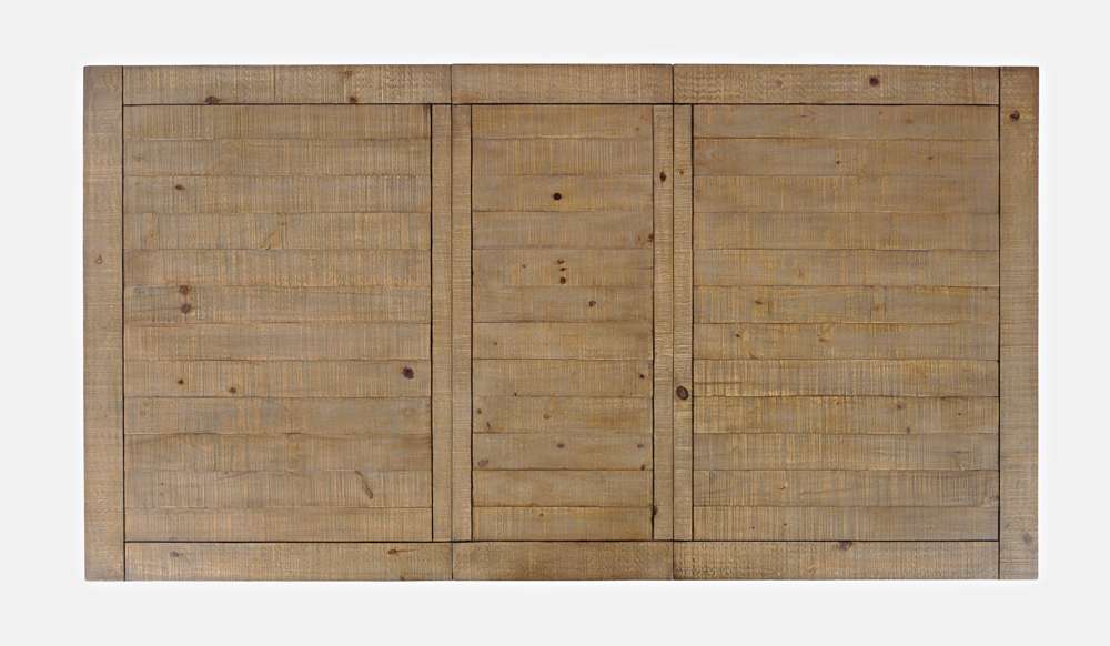 Jofran - Carlyle Crossing Solid Pine Counter Height Extension Dining Table - Distressed Light Brown - 1921-78BCHKT veiw 6