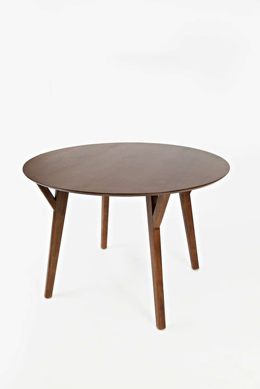 Jofran - Copenhagen 44in Round Mid-Century Modern Five-Piece Dining Set - 1769-44D-5 view 2
