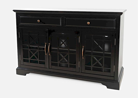 Jofran - Craftsman Antique Black 50in Media Unit - 275-50 view 2