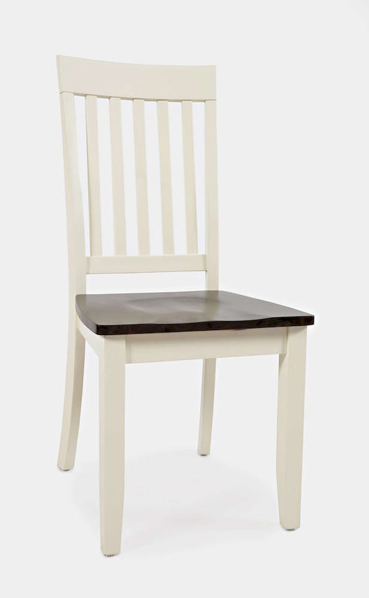 Jofran - Decatur Lane Dining Chair in Autumn brown/white (Set of 2) - 1825-393KD view 2