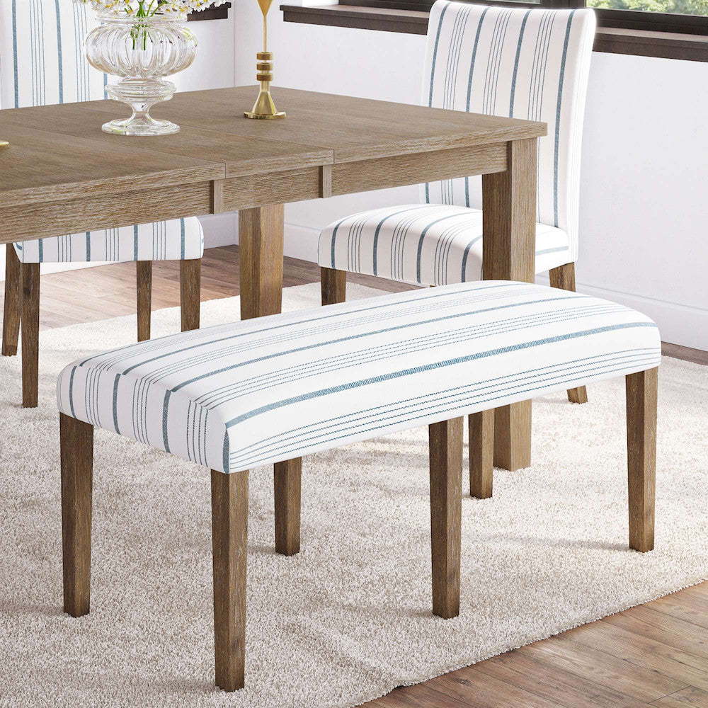 Jofran - Eastern Tides 46in Upholstered Coastal Dining Bench - 2148-46KD view 9