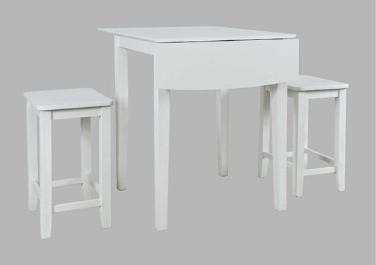 Jofran - Eastern Tides Three Piece Backless Counter Height Dining Set - 2146-48BS175KDKT view 2