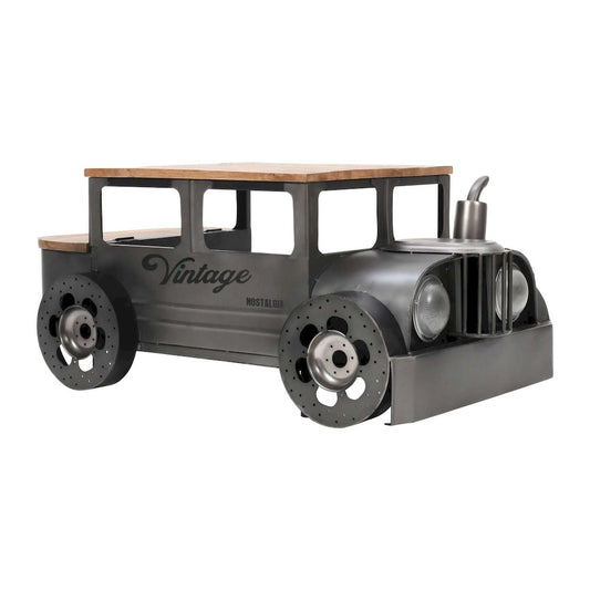 Jofran - Glory Days Roadie 41in Vintage Truck Solid Wood and Metal Unique Coffee Table with Storage - 2323-ROADIE view 2