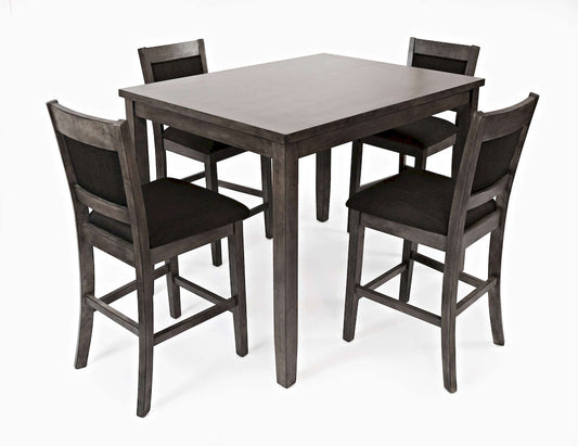 Jofran - Greyson Heights 5 Pack Dining Set - Counter Height Table with 4 Stools - 1886 view 2