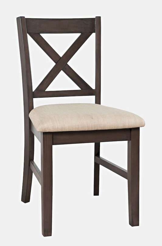 Jofran - Hobson X-Back Desk Chair - Grey - 2025-340GRKD view 2