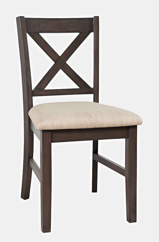 Jofran - Hobson X-Back Desk Chair - Grey - 2025-340GRKD view 2