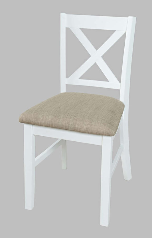 Jofran - Hobson X-Back Desk Chair - White - 2025-340WHKD view 2