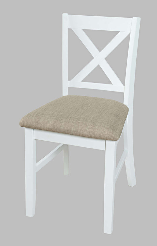 Jofran - Hobson X-Back Desk Chair - White - 2025-340WHKD view 2