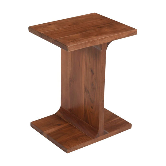 Jofran - Idiom Solid Wood Modern Accent End I-Table in Chestnut - 2330-IDIOMLC view 2