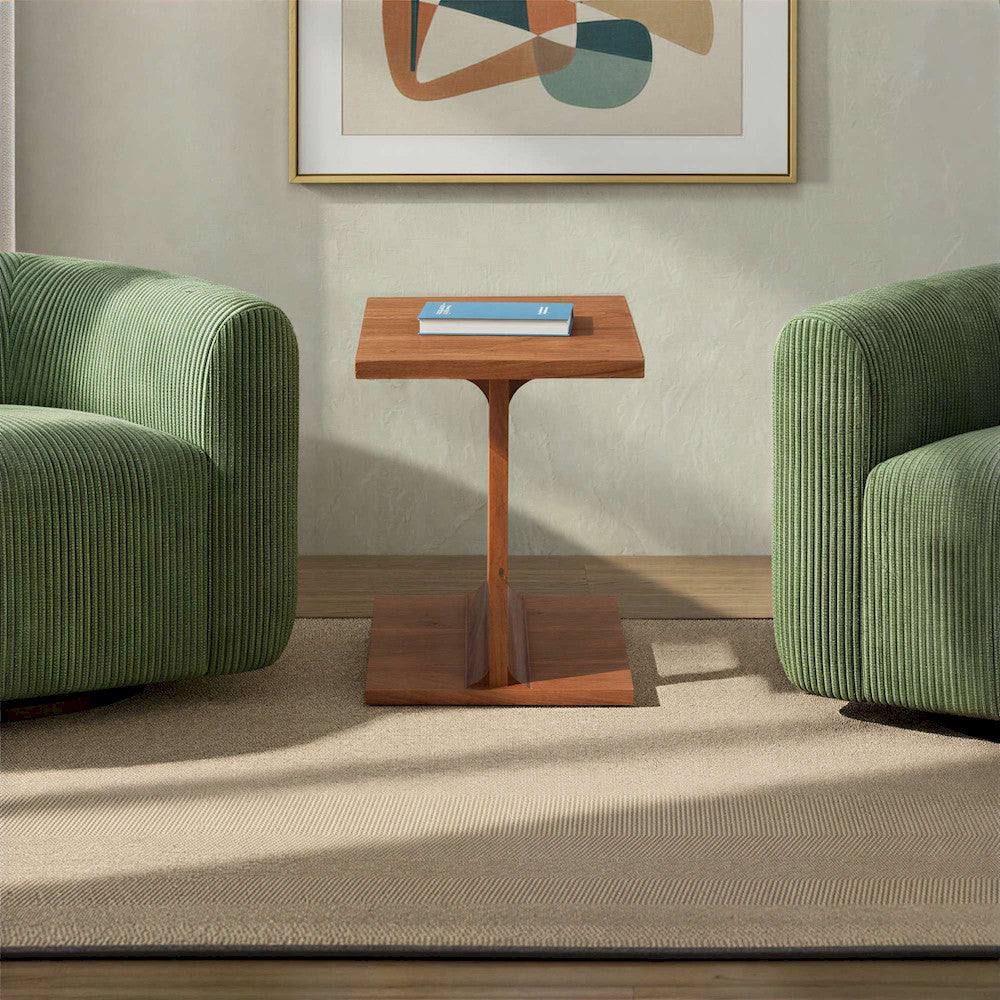Jofran - Idiom Solid Wood Modern Accent End I-Table in Chestnut - 2330-IDIOMLC view 6