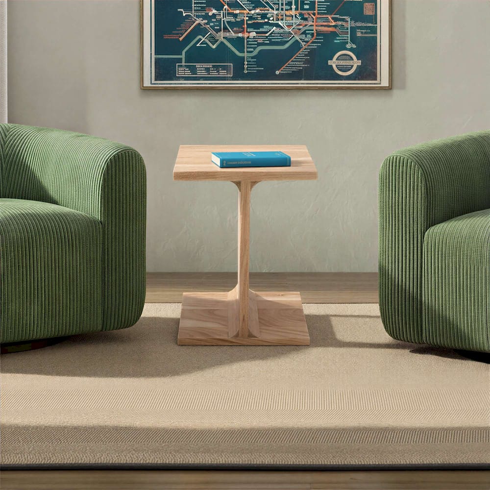 Jofran - Idiom Solid Wood Modern Accent End I-Table in Natural - 2330-IDIOMNAT view 6