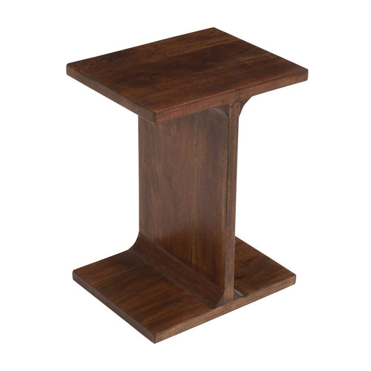 Jofran - Idiom Solid Wood Modern Accent End I-Table in Walnut - 2330-IDIOMDW view 2