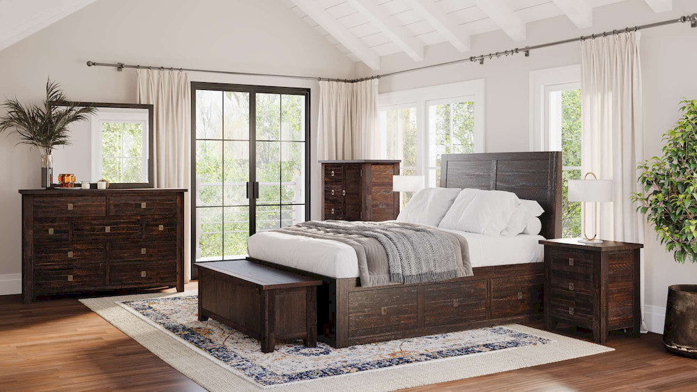 Jofran - Kona Grove Queen Storage Bed - 707-858687KT view 9