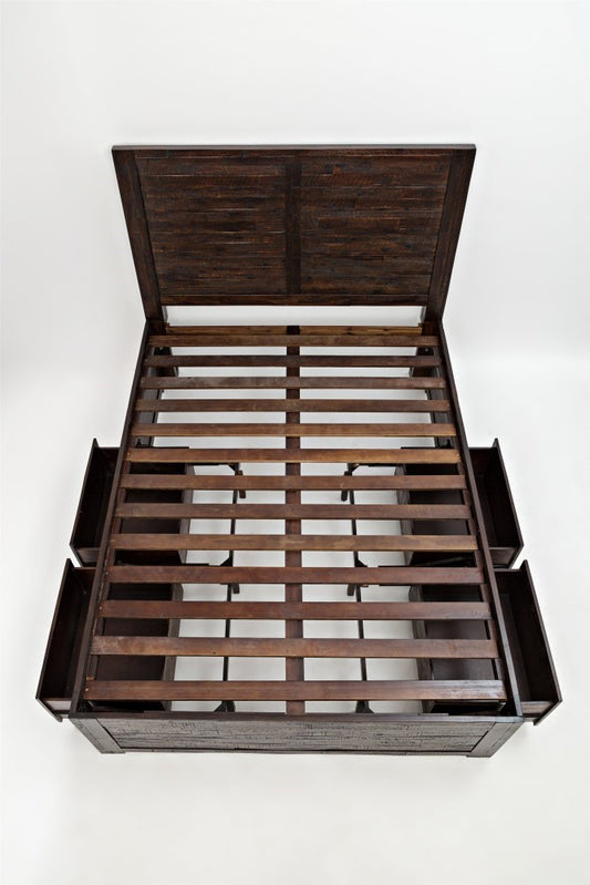 Jofran - Kona Grove Queen Storage Bed - 707-858687KT veiw 2