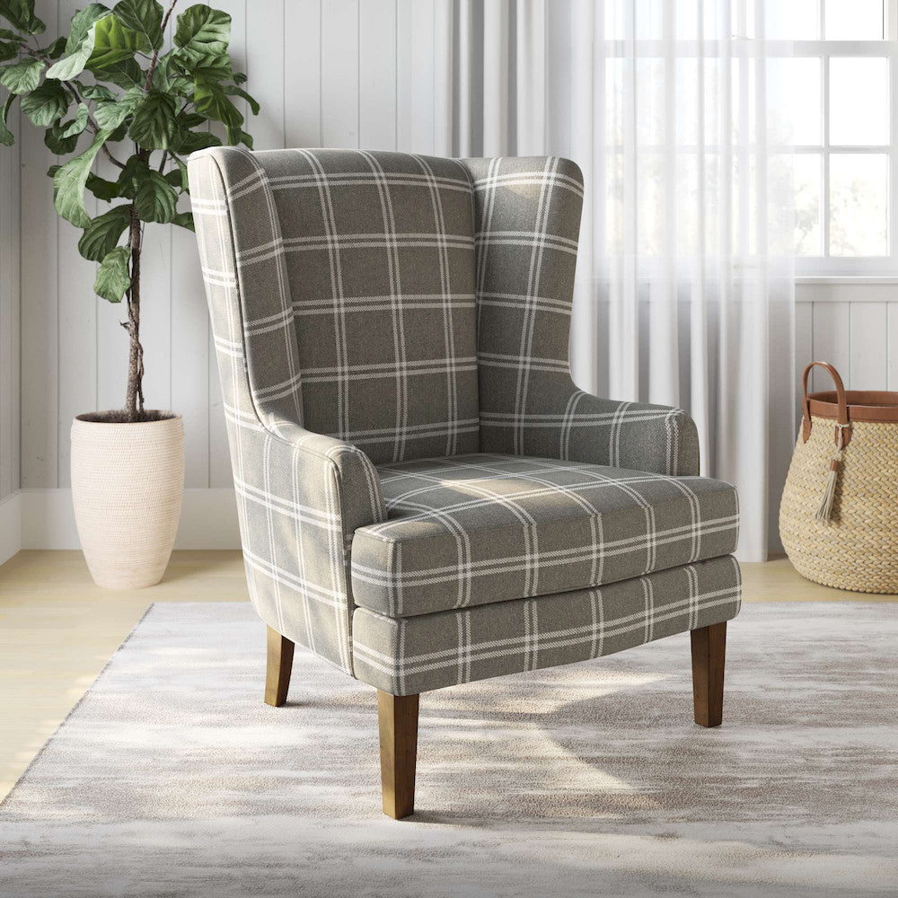 Jofran - Lacroix Accent Chair - Graphite - LACROIX-CH-GRAPHITE view 11