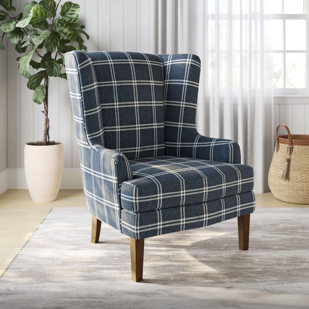 Jofran - Lacroix Accent Chair - Navy - LACROIX-CH-NAVY view 10