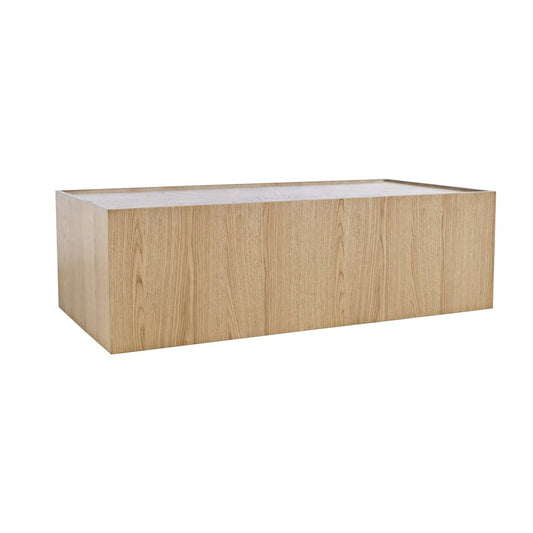Jofran - Laurel Creek Modern Contemporary 52in Block Coffee Table with Hidden Casters in Natural - 2460-5 view 2