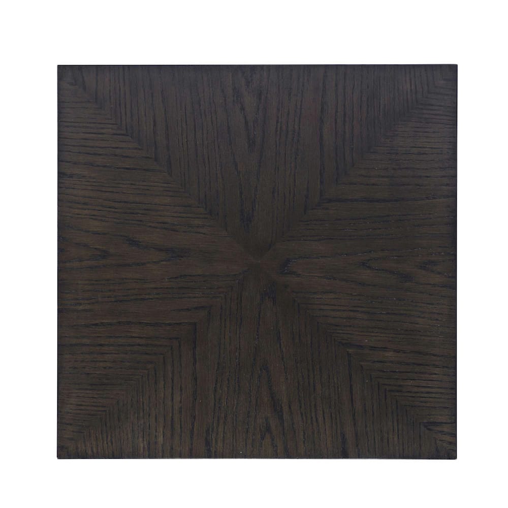 Jofran - Laurel Creek Modern Contemporary Square Block Pedestal End Table in Espresso - 2450-6 view 9