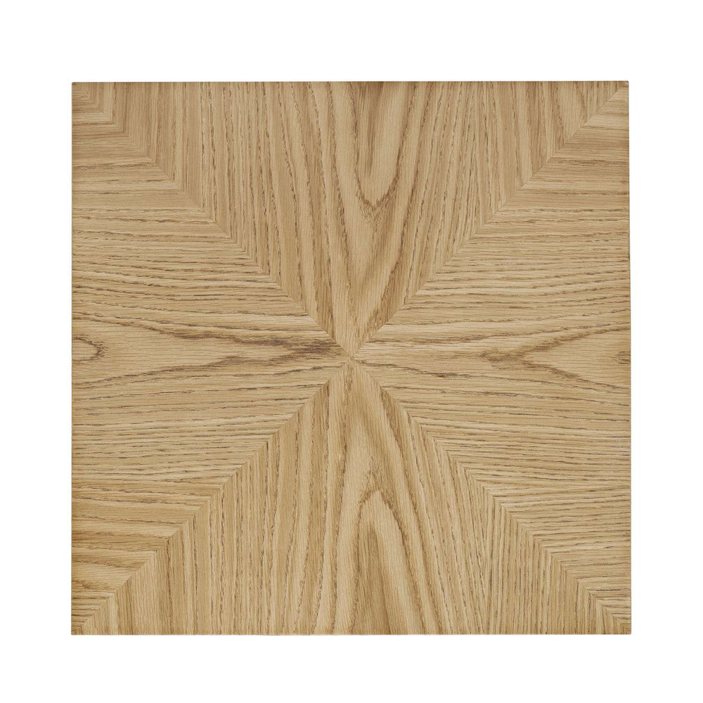 Jofran - Laurel Creek Modern Contemporary Square Block Pedestal End Table in Natural - 2460-6 view 7