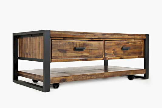 Jofran - Loftorks Cocktail Table with Draers - 1690-5 view 2