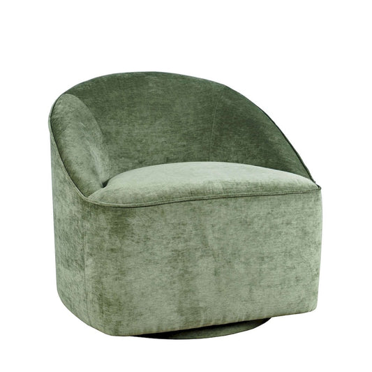 Jofran - Lulu Mid-Century Modern Upholstered Casual Swivel Accent Chair - LULU2-SW-FOR view 2